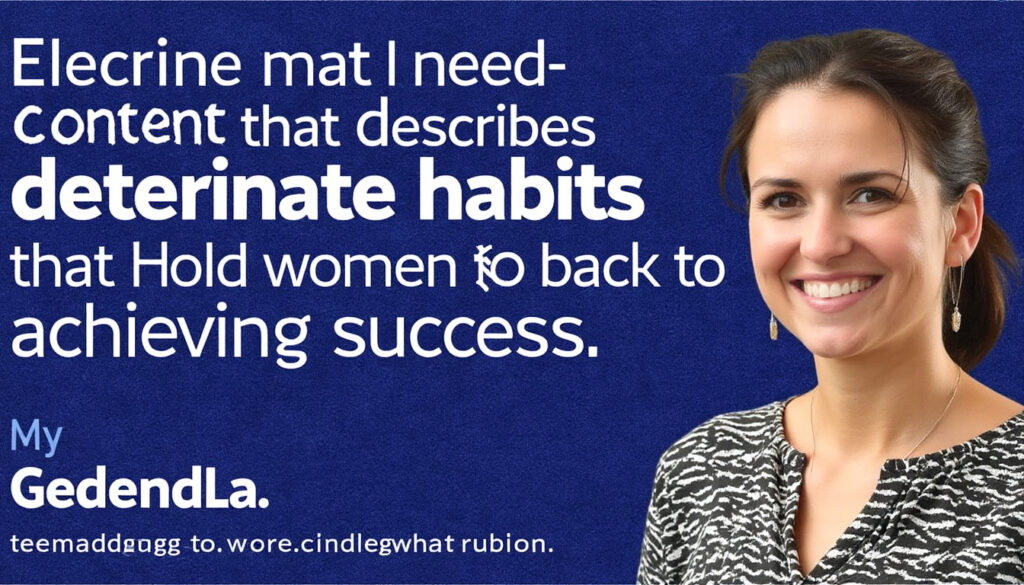 discover the seven detrimental habits identified by psychology that hinder women's success. learn how to break free from these barriers and empower yourself to achieve your goals.